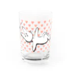 pino子 shopの好きすぎて虚無うさぎ Water Glass :front