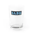 Saunazzyのサウナ部入会Tシャツ【ボックスロゴ】 Water Glass :front