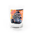 Mobile Gift Shop のnever give up KUMAMOTO  Water Glass :front