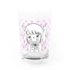 pino子 shopの推し大好きちゃん 推しに感謝 Water Glass :front