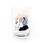 SUZURI de ぺこやの大人になっても Water Glass :front