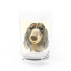 Chihuahuaのだっくす。 Water Glass :front