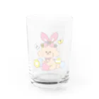 ししまる ともみのHappy Easter Dog!(Apricot) Water Glass :front