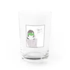 推し活向上委員会。の推ししか勝たん　緑 Water Glass :front