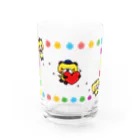 Qnosuke☆official SUZURIshopのらんらん♪ Water Glass :front