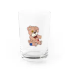 shyness のshyness.bear Water Glass :front