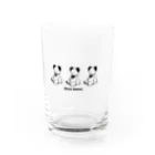 doux blanc.のティノくん　 Water Glass :front