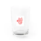 j8v5のサンタTV Water Glass :front