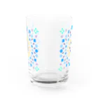 モノツクルヒト　Fuku～ふく～のモロッカン風蹄鉄模様 Water Glass :front