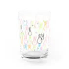 hito_mi_changのうさグラム Water Glass :front