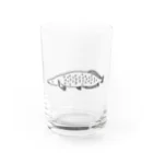 ドコドコ研究所のねむみピラルク Water Glass :front