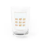 Mame's shopのfruit butter sand フチあり Water Glass :front