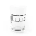 はちおうじ　にっきのHachioji＿酒処 Water Glass :front