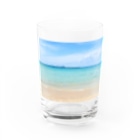 pino子 shopの水色の世界【風景写真】 Water Glass :front