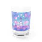 神楽 ゆらぎのおみせの人魚姫だった女の子のグラス Water Glass :front