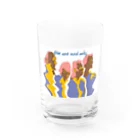 YellowSeed　by　MackPicasso　　のthe one and only Water Glass :front