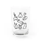 Mock’n Rollのモック！モック！モック！ Water Glass :front