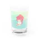 Puu-chのKawaii かわいいめばえちゃん Water Glass :front