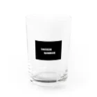 チキン南蛮協会会長のチキン南蛮ロゴ Water Glass :front