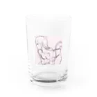 ナマモノ屋さんの👿👩 Water Glass :front