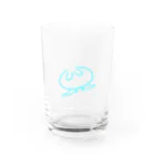 空は青いのみずくらくらげ Water Glass :front