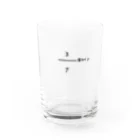 はちおうじ　にっきのHachioji_sakaba_3:7の泡ライン Water Glass :front