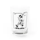 TANOSHINDAMONGACHI のゴートゥカフェ Water Glass :front