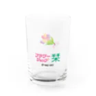 ヤンヤン商店のフラワーショップ栞　シンプル2 Water Glass :front