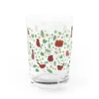 piro piro piccoloのミソサザイ Water Glass :front