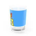 あいちゃんのアタマの中のちんあなどらごん Water Glass :front