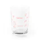 マルティ部屋のシニアなマルティ赤 Water Glass :front