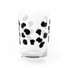 はちおうじ　にっきの牛乳を注ぐとウシになるやつ(ノーマル) Water Glass :front