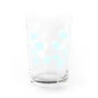 はちおうじ　にっきの牛乳を注ぐとウシになるやつ(そらいろ) Water Glass :front