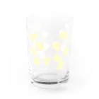 はちおうじ　にっきの牛乳を注ぐとウシになるやつ(バナナウユ)  Water Glass :front