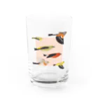 piro piro piccoloのFLYING ATORI  Water Glass :front