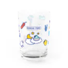 もしもしこちら文鳥のBUNCHO ITEMS Water Glass :front