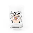 爪工房REVERSIのはなコロ笑笑 Water Glass :front