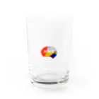 namaste99の脳 文字入り Water Glass :front