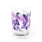 segasworksの古代の花と恐竜のお骨 Water Glass :front