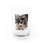 たま子100%のたま子のコップ２ Water Glass :front