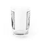 みなぎ得一の妖怪：アマビヱとアマビコ Water Glass :front