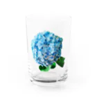 aiueoneko358のあじさい Water Glass :front