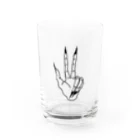 60のv Water Glass :front