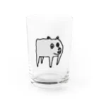 YTRのDOG Water Glass :front