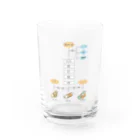 謎グッズ商店Sの製造工程フローチャート～ちくわ～ Water Glass :front