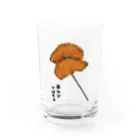 脂身通信Ｚの串カツ（かぼちゃ） Water Glass :front