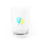 g.treeの素朴なふうせん Water Glass :front