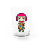 creative NAOのオカッパ娘 Water Glass :front