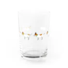 トトエリのジャックラッセルテリアのトトwithフレンズ2 Water Glass :front