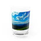 今日も酒がうめえの青空 Water Glass :front